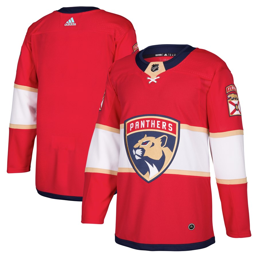 Men's Adidas Florida Panthers Red Stitched NHL Jersey Men's Adidas Florida Panthers Red Stitched NHL Jersey